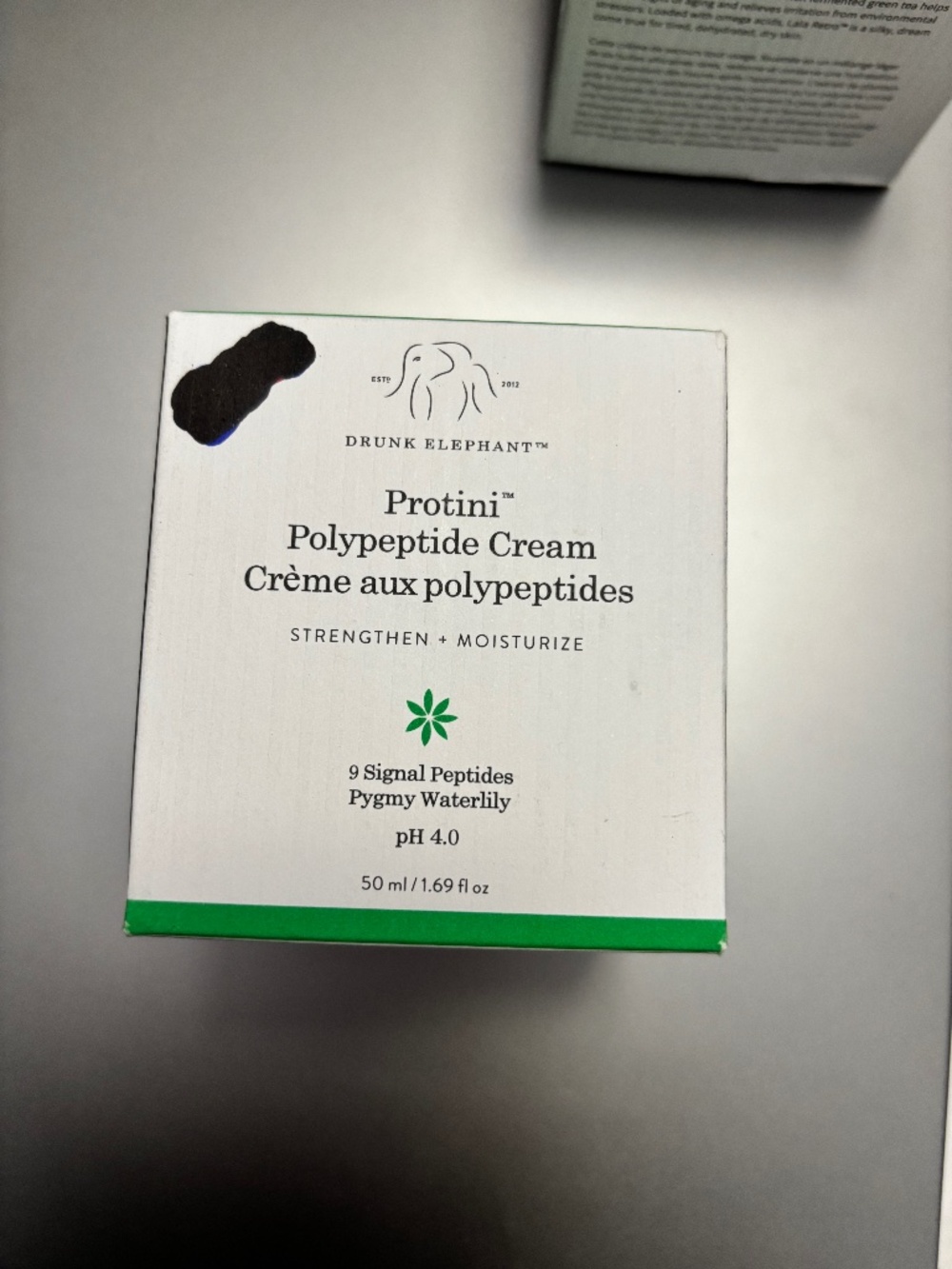 Drunk Elephant Protini Polypeptide Cream.